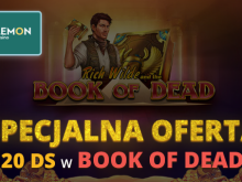 Bonus bez depozytu w Lemon Casino – odbierz 20 darmowych spinów w Book of Dead